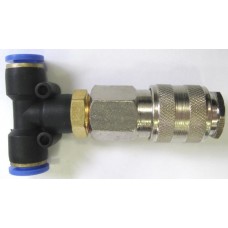 Fúvató pisztoly szett-hez T csatl. 6mm